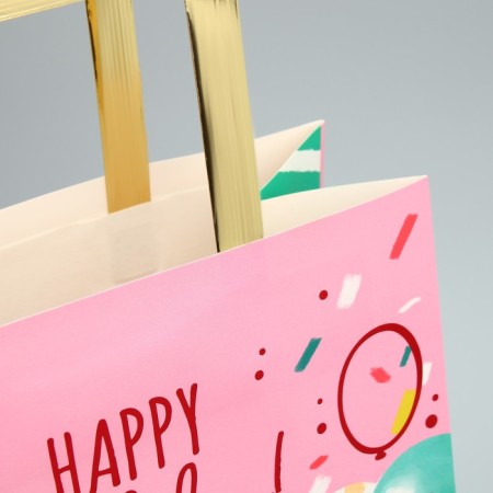 Gift package, packaging, Happy Birthday, Ml 23 x 27 x 11.5 cm-5