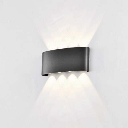 Street lamp Mantra Arcs, LED, 830LM, 3000K, 170x40x80 mm, dark gray color