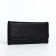 Women's wallet on a magnet, black color