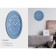 Watch Wall Interior "Classics", round D-30 cm, silent, blue
