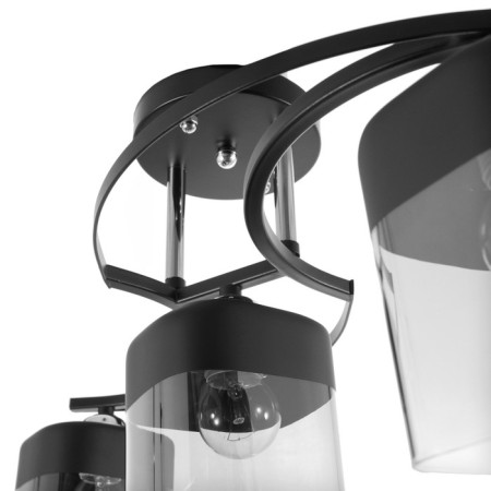 Chandelier 673142/3 E27 40W Black-Khrom 60x14x25.5 cm Bayerlux-3