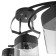 Chandelier 673142/3 E27 40W Black-Khrom 60x14x25.5 cm Bayerlux