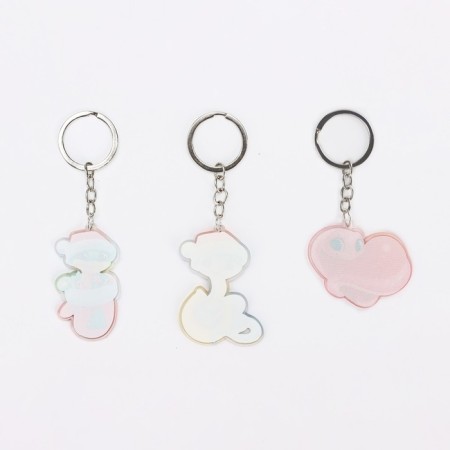 Acrylic keychain "New Year", mix, 6 x 16.2 cm-3