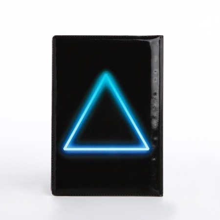 Cover for passport, black color-2