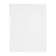 Folder with A4 clamp, 500 microns, spine 15 mm, calligrata, up to 100 sheets, white