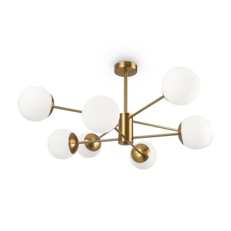 Suspended lamp Freya Fr5204PL-08BS SONDER, 900X400 mm, E27, 8x60W, brass color-3