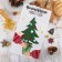 Towel "Dolyana" of the magic New Year 35x60 cm, 100% cotton 160 g/m2