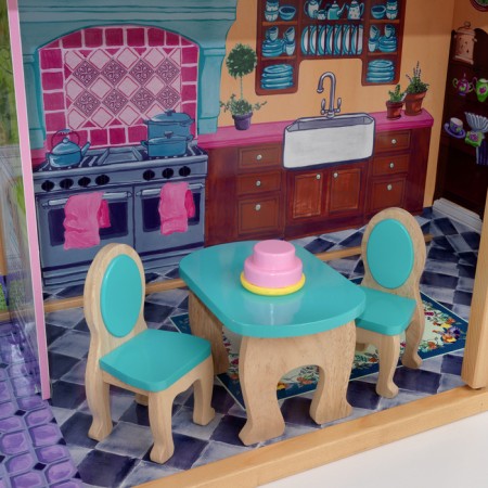 House puppet wooden Kidkraft "Dream Mansion", three -story, with furniture-4