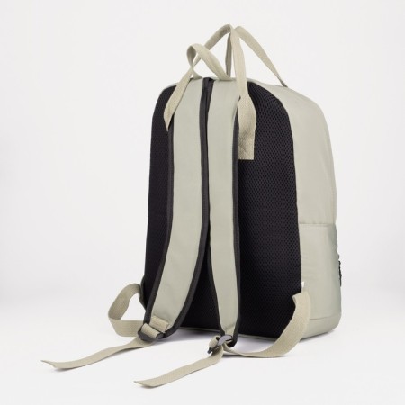 Backpack-Suma, lightning department, external pocket, green color-1