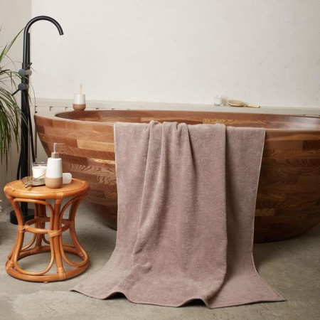Trick Tenier "Ethel" Organic Stone 100x150 cm, 100% cotton, 420g/m2-5
