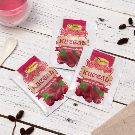 Кисель "Фунтик" со вкусом малины, 30 г-1