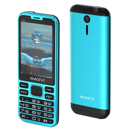 Cell phone Maxvi X10, 2.8 ", TFT, 0.3MP, Microsd, 1600mach, Blue-2