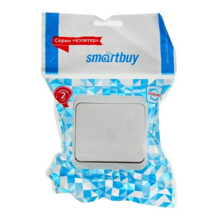 Smartbuy switch "Jupiter", 10 A, 1 key, external, white-2