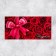 Money envelope "Congratulations", red roses and bow, 16.5 × 8 cm