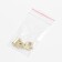 Photo frame plastic 40x50 cm, aged gold (plastic screen)