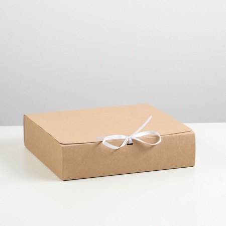 Folding box, craft, 24 x 24 x 6 cm
