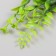 Artificial plant for creativity "Iglitsa with flowers" set 6 pcs green 12.5 cm