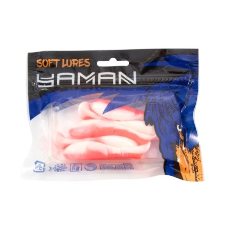 Vibro -high -high Yaman Pro Boost Up, r.7.6 cm, color #27 - Red White, UP. 5 pcs.-5