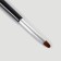 Brush for increasing and design of the nails "hair", bilateral, half -binding/point, 18.5 cm, d = 0.7 cm, black color