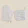 Set of kitchen. SL Home "Direction": mittens 20x28 cm, tack 19x19 cm, flax 100%, 180g/m2