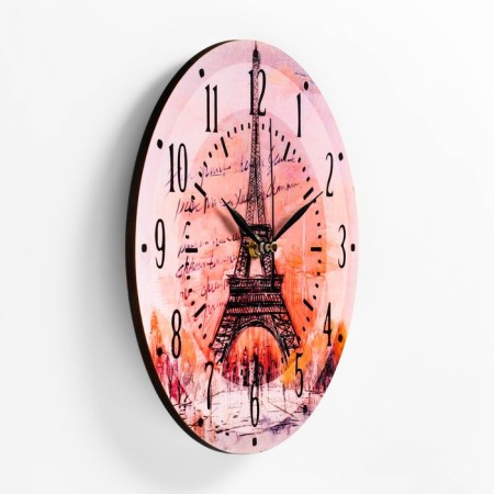 Wall clock "Paris", discrete move, D-23. cm-1