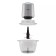 KitFort KT-3510 grinder, glass, 300 watts, 1 l, 2 speeds, silver