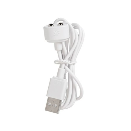 Satiffyer Double Flex Connect App, Silicon, 15.5cm, White-7
