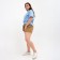 Women's T-shirt Minaku Regular Fit: Blue color, rr 52