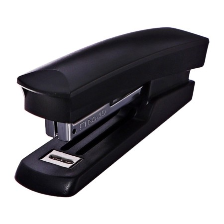 Stapler Erichkrause Eco No. 10, up to 20 sheets, compact, built -in anti -stepler, black-10