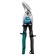 Scissors Kraftool Alligator, on metal, right cut, reinforced, with removal, 250 mm