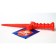 Plastic dagger, red color