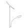 Fireshore with Citilux Click CL810010 25x25x181 cm, 2x21W, LED, white color