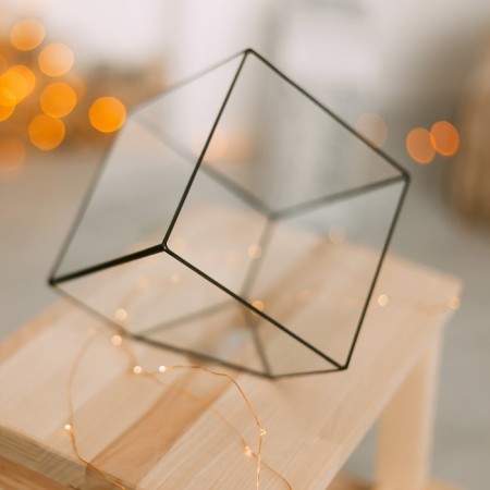 Florarium "Cube" Bolshoi (Suts Copper)-2