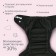 Panties-scammer, reusable, carbon-bamboo fabric, red color, from 0-36 months.