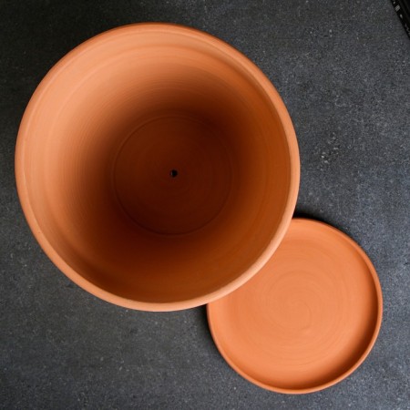 Flower pot H25, D27, 8L, TERROKOT-1