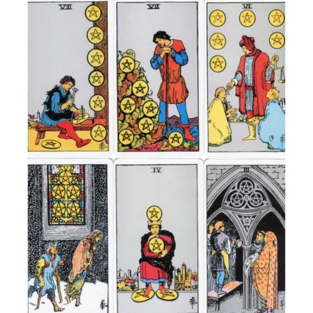 Classical Tarot Wate. (78 cards + 2 empty). Wate-13
