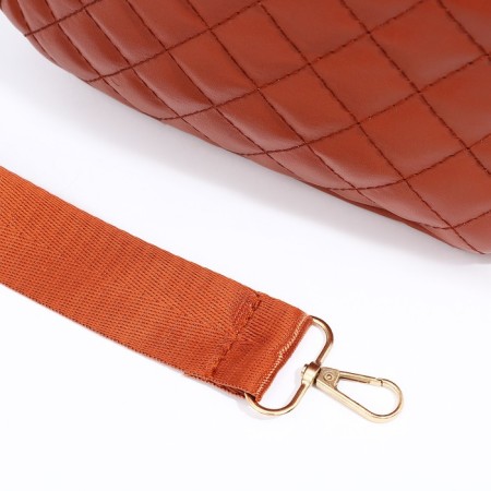 Bag Cross-Bodi with a zipper, the color is red-7