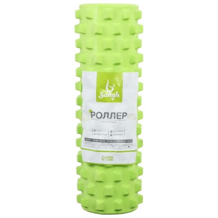 Massage roller SANGH, 45x15, green color-9