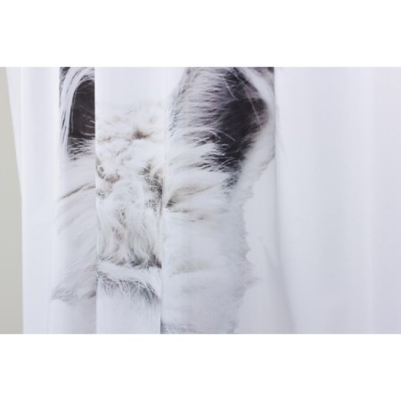 Bath curtains with Joy Home Alpaca rings, 180x200 cm-2