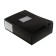 A4 archive folder, spine 100 mm, calligrata, plastic, cut fastener, black, up to 900 sheets