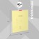 Notebook 12 sheets, line "Classic", cardboard cover, yellow