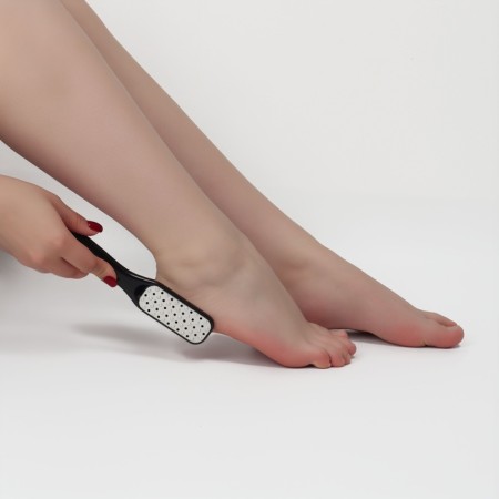 Foot Teros, laser/sandpaper, bilateral, 18 cm, black color-8