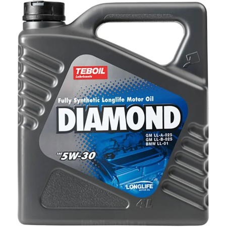Motor oil Teboil Diamond 5W-30, synthetic, 4 liters