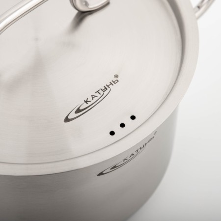 Poster "General catering", 3 l, d = 18 cm, h = 12 cm, metal cover, induction, with a heat distribution layer-3