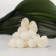 A set of sponges for peeling from mulberry silkworm, 20 pcs, white color
