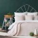 Kueb set: a cover 230 x 250 cm, pillowcases 45 x 45 cm - 2 pcs, pink
