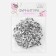 A bag for a bag, plastic, 15 × 21 mm, 120 cm, silver color