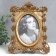 Photo frame Polystone 10x15 cm "Flowering of roses" gold 18x25 cm