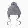 Children's hat, gray color, size 44-46 (9-12 months)