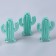 The basis for creativity and decoration "Cactus", a set of 3 pcs., Size 1 pc. - 17 × 9.5 × 3.5 cm
